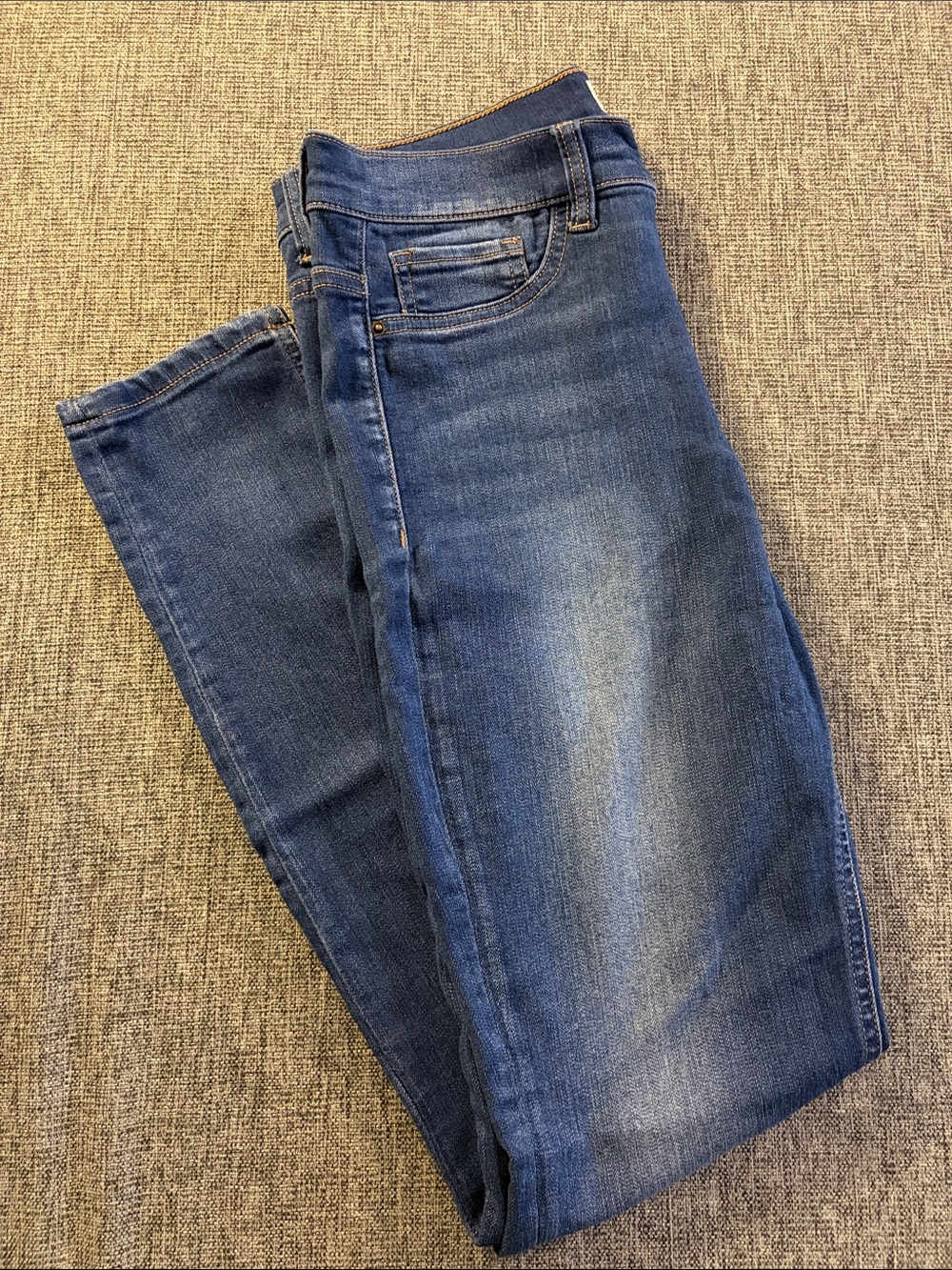 Classic Slim Fit Blue Denim Jeans